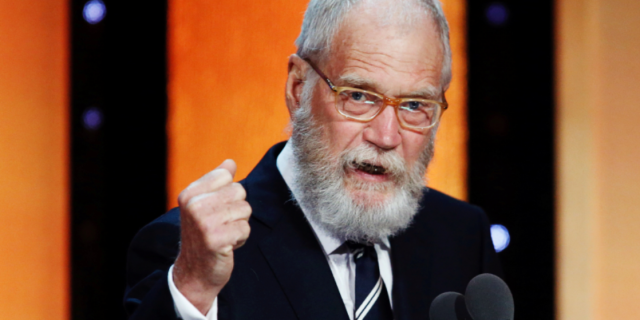 David Letterman criticized Vice President Mike Pence for not wearing a face mask at the Mayo Clinic.