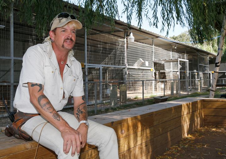 Joe Exotic, seen in this 2013 file photo,&nbsp;was convicted of murder-for-hire in a failed plot to kill Carole Baskin, the f