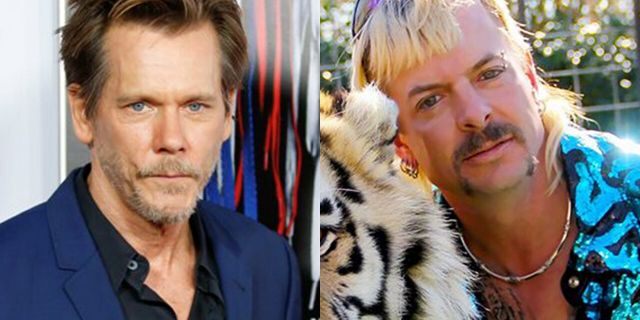 Kevin Bacon said he would be willing to play Joe Exotic in a 'Tiger King' movie.