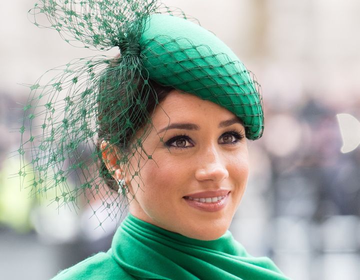 Meghan, Duchess of Sussex, attends Commonwealth Day service on March 9 in London.