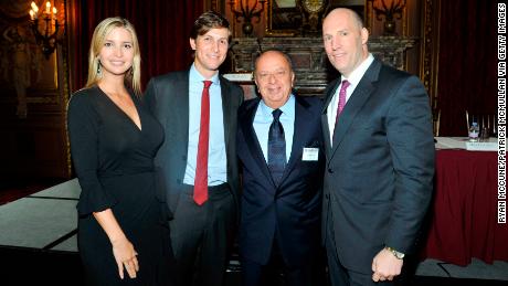 Ivanka Trump, Jared Kushner, Stanley Chera and Rob Stuckey attend The New York Observer Hosts Masters of Real Estate at The Metropolitan Club on September 21, 2011 in New York City. 