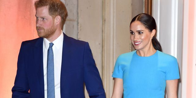 Prince Harry, Duke of Sussex and Meghan, Duchess of Sussex attend The Endeavour Fund Awards at Mansion House on March 05, 2020 in London, England.