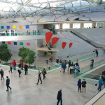 The interior of the National Gallery