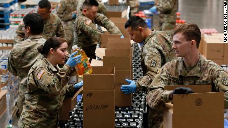 US military preparing to deploy additional forces to support coronavirus response