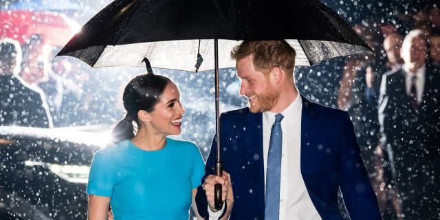 Prince Harry, Duke of Sussex and Meghan, Duchess of Sussex attend The Endeavour Fund Awards at Mansion House on March 5, 2020 in London, England. 