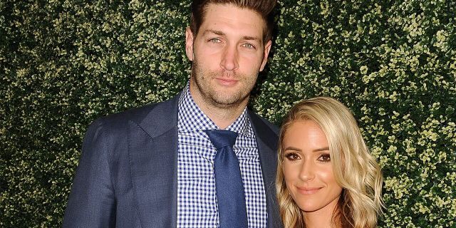 Jay Cutler and Kristin Cavallari are pictured here during the Uncommon James launch on April 27, 2017 in West Hollywood, Calif.  