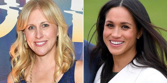 Emily Giffin (left) and Meghan Markle, Duchess of Sussex (right).