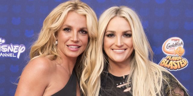 Britney Spears and Jamie Lynn Spears attend the 'Disney Channel Presents the 2017 Radio Disney Music Awards' at Microsoft Theater in Los Angeles on Saturday, April 29. 