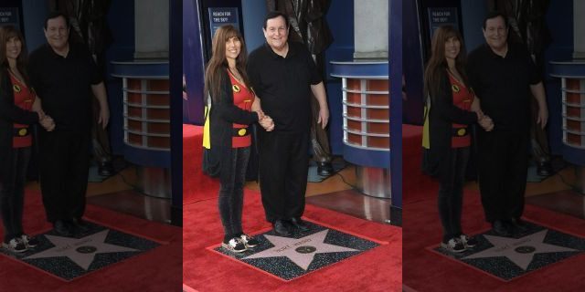 Burt Ward (R) with wife Tracy Posner Ward Is Honored With A Star On The Hollywood Walk Of Fame held on January 9, 2020, in Hollywood, California.