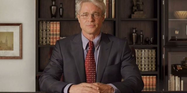 Brad Pitt as Dr. Anthony Fauci on 'Saturday Night Live.' 