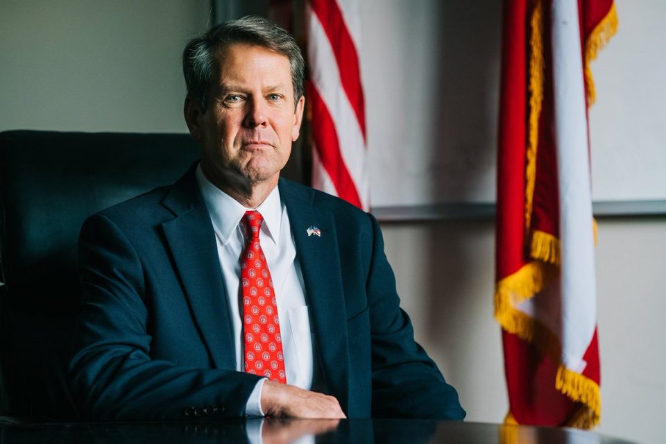 Georgia governor Brian kemp