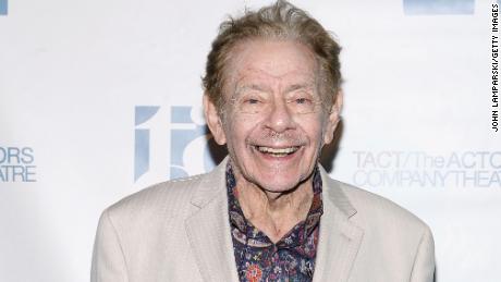 Actor and comedian Jerry Stiller has died of natural causes, Ben Stiller says