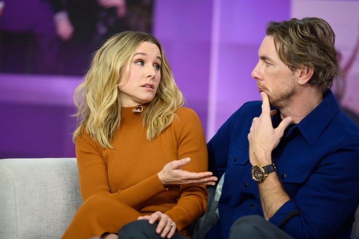 Kristen Bell and Dax Shepard on &ldquo;Today&rdquo; in February.