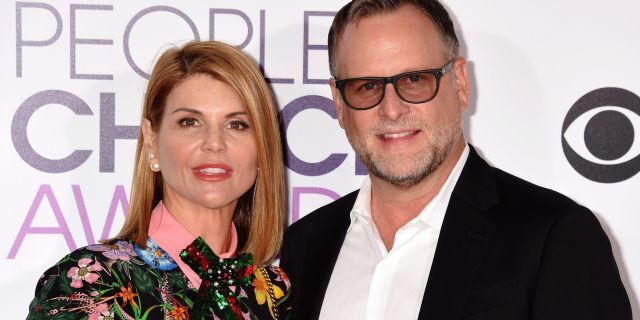 Lori Loughlin and Dave Coulier attend the People's Choice Awards 2017 at Microsoft Theater on January 18, 2017 in Los Angeles, Calif. 