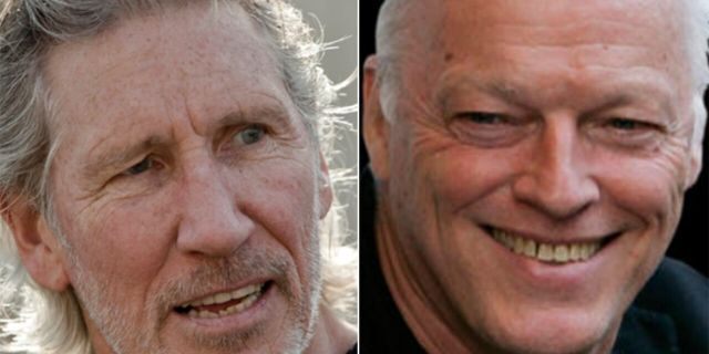 Roger Waters (left) has accused David Gilmour (right) of banning him from accessing Pink Floyd's official website.