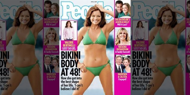 Valerie Bertinelli on the 2009 cover of People magazine.