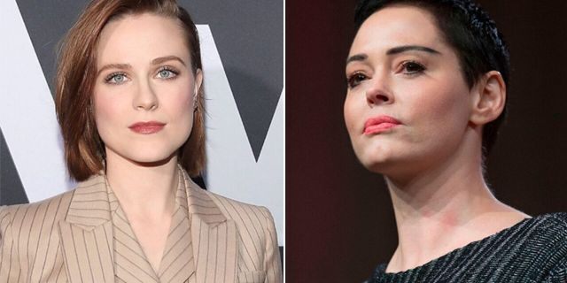 Evan Rachel Wood called Rose McGowan's lengthy tweet against Democrats 'spot on.'