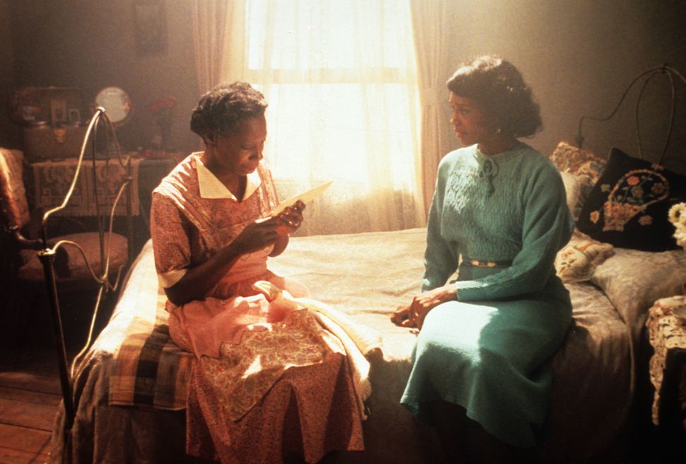 Whoopi Goldberg and Margaret Avery in "The Color Purple."