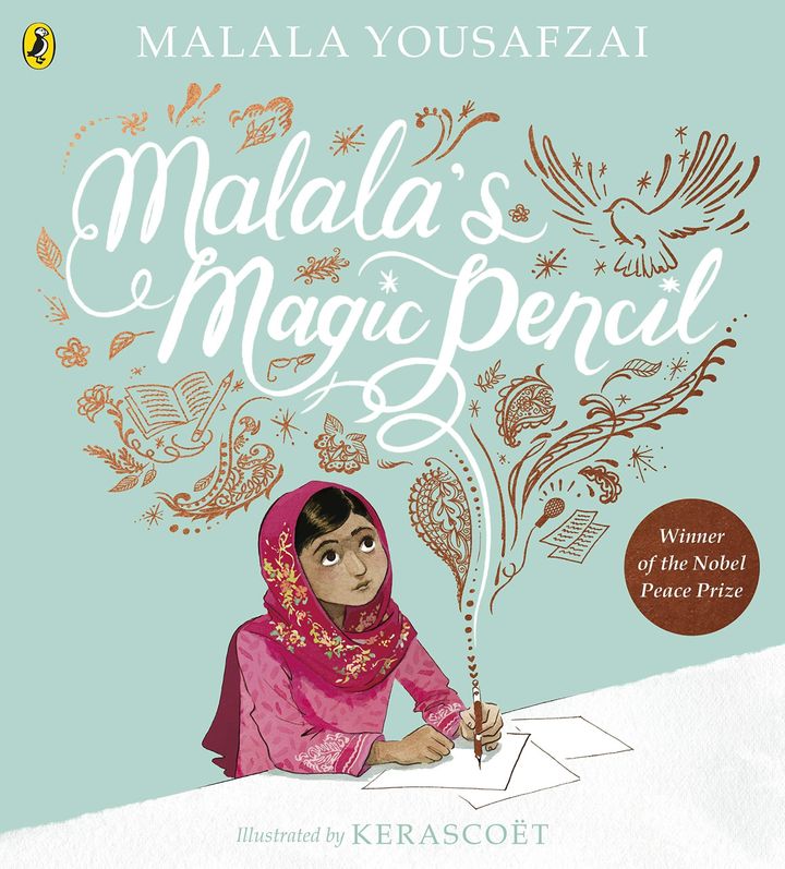 "Malala's Magic Pencil" was written by the Nobel Prize-winning activist Malala Yousafzai