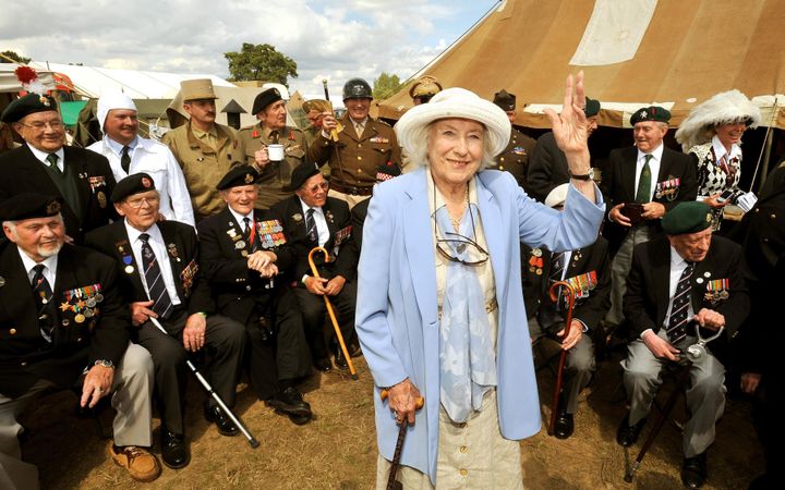 Dame Vera was an outspoken supporter of military veterans throughout her life