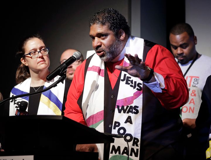 The Revs. William J. Barber II and Liz Theoharis, co-chairs of the Poor People's Campaign, hope to challenge "interlocking ev