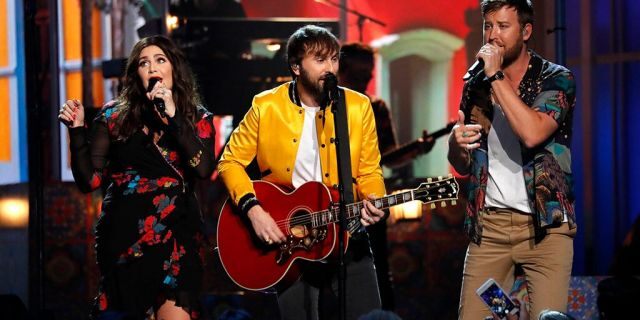 Lady Antebellum performs at the 53rd Academy of Country Music Awards in 2018. 