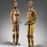 A pair of Igbo sculptures, attributed