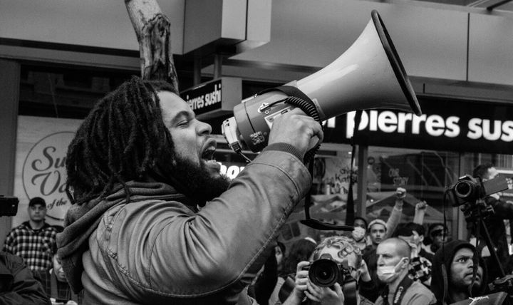 Hip-hop artist Mazbou Q. organized a Black Lives Matter protest in New Zealand after a police officer killed George Floyd in 