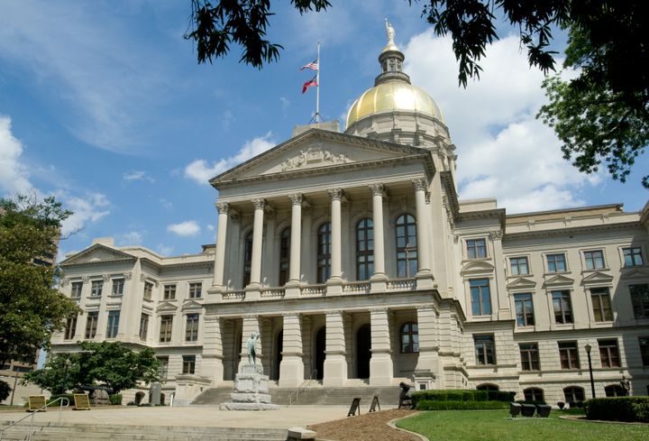 The Georgia State Capitol Building in Atlanta, Georgia.&nbsp;