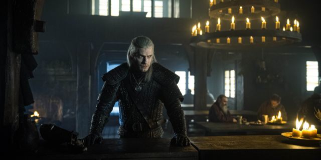 Henry Cavill as Geralt of Rivia in 'The Witcher.' 