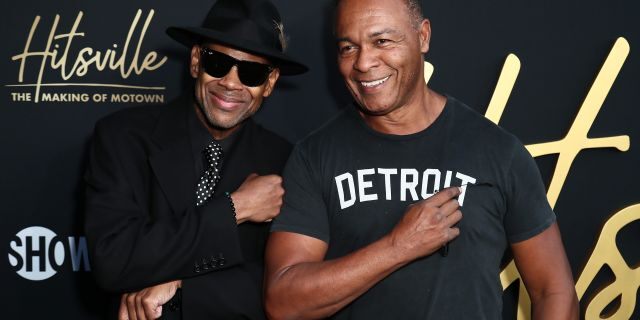 immy Jam and Ray Parker Jr. attend the Premiere Of Showtime's "Hitsville: The Making Of Motown" at Harmony Gold on August 08, 2019.