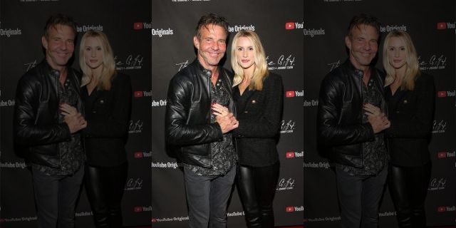 Dennis Quaid and Laura Savoie.