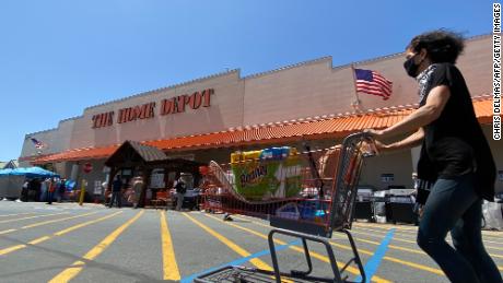 Home Depot and Lowe&#39;s will start requiring customers to wear masks