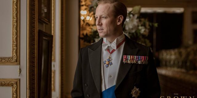 Tobias Menzies as Prince Philip in the Netflix series "The Crown."