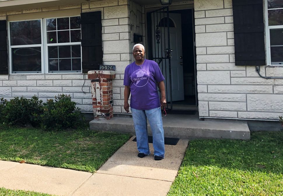 Doris Brown and her eight siblings all grew up in this house in northeast Houston. After Hurricane Harvey's floodwaters, mold