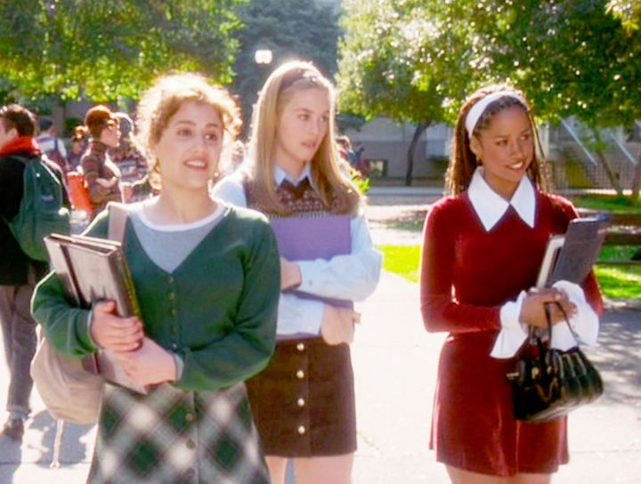 Brittany Murphy as Tai, Alicia Silverstone as Cher and Stacey Dash as Dionne in 1995&rsquo;s "Clueless."