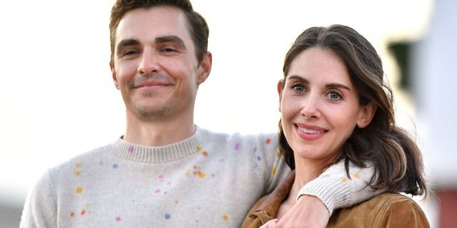 Dave Franco and Alison Brie attend the Los Angeles advanced screening of IFC's "The Rental" (Photo by Amy Sussman/Getty Images)