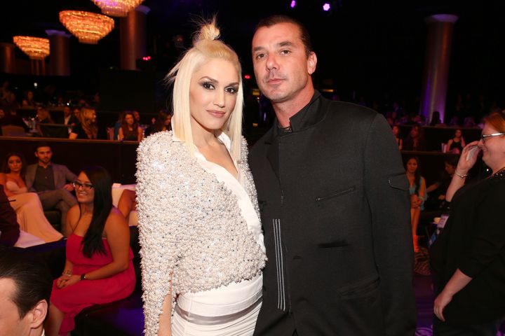 Recording artists Gwen Stefani and Gavin Rossdale attend the People magazine awards ceremony on Dec. 18, 2014, in Beverly Hil