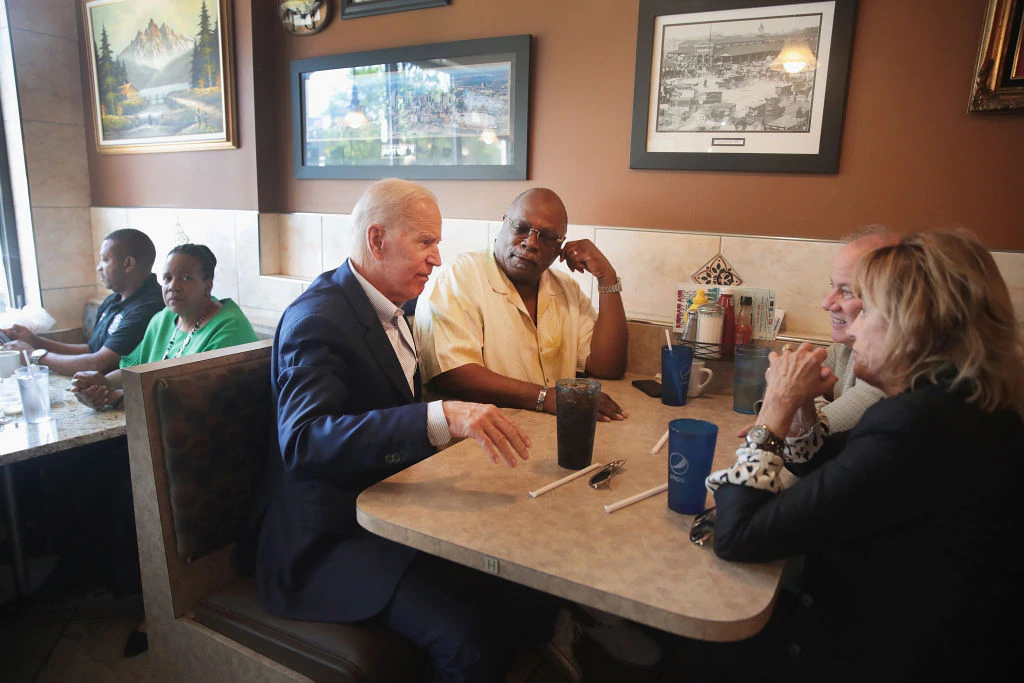 Former Vice President Joe Biden Campaigns In Detroit, Day After Democratic Debate