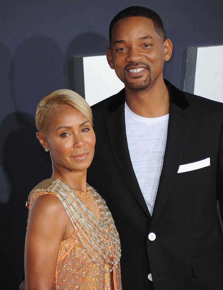 Jada Pinkett Smith and Will Smith arrive at the premiere of "Gemini Man" in 2019.