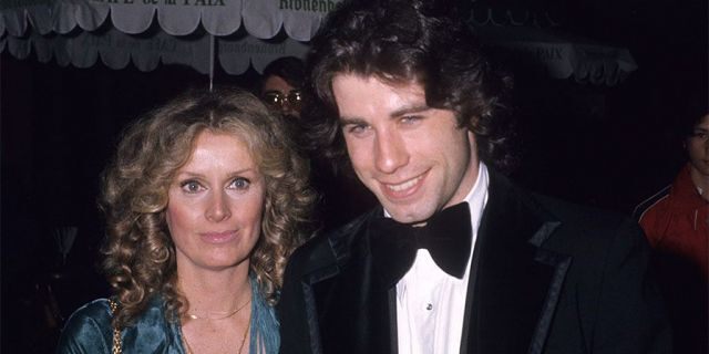 John Travolta and Diana Hyland.