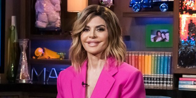 WATCH WHAT HAPPENS LIVE WITH ANDY COHEN -- Pictured: Lisa Rinna -- (Photo by: Charles Sykes/Bravo/NBCU Photo Bank via Getty Images)