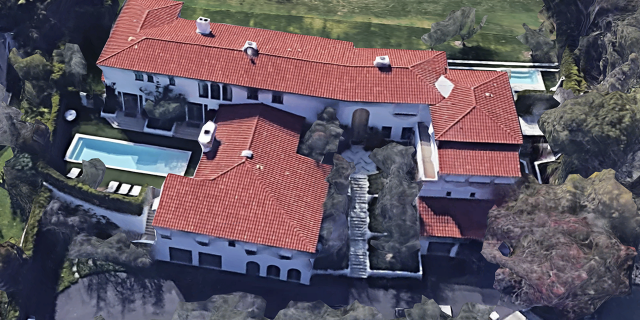 Lori Loughlin and Mossimo Giannulli's Bel-Air home (Google Street View)