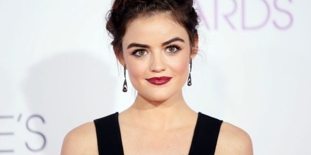 Lucy Hale attended a sex convention to research her latest role.