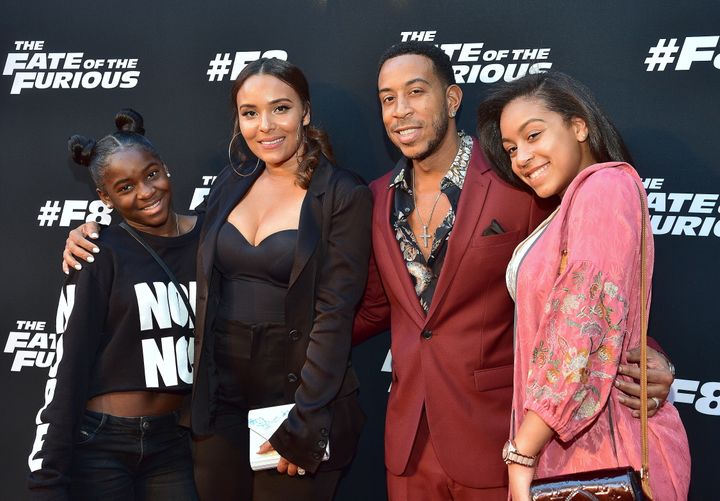 Ludacris has three daughters, and he and wife Eudoxie Bridges also care for her little sister.