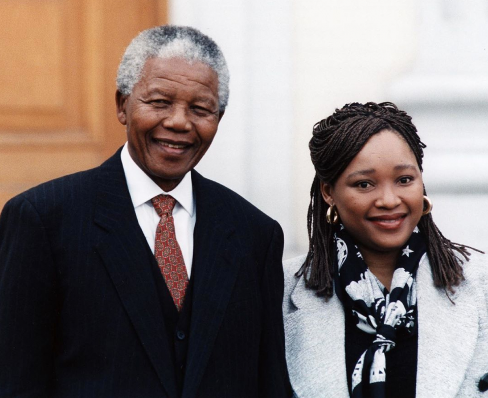 Nelson and Zindzi Mandela