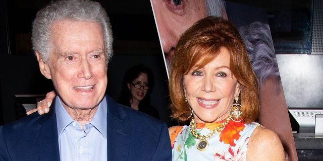 Regis Philbin and Joy Philbin. (Photo by Paul Zimmerman/WireImage)