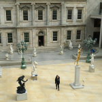 Visitors to the Metropolitan Museum of