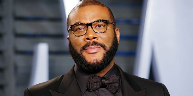 Actor and producer Tyler Perry is seen above.