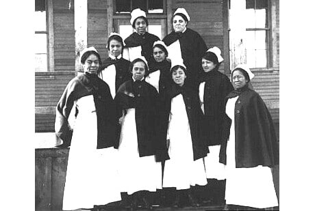Nurses during the 1918 Spanish flu pandemic 